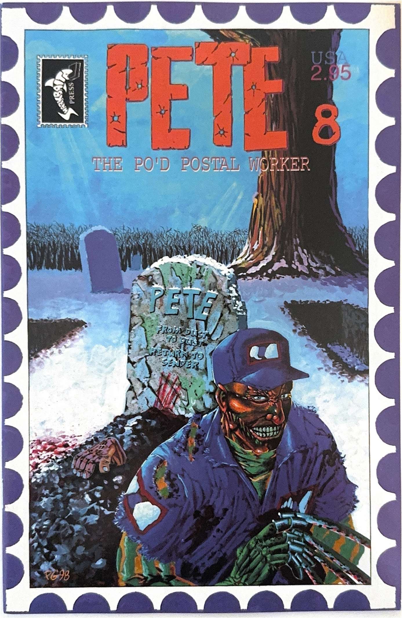 Pete the P.O.'d Postal Worker Issue #8 Postman on Elm Steet (Part II)